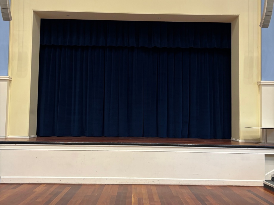 Guild Hall Stage Curtains - Winchester->title 1