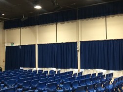 Replacement Fire Retardant Curtains for H&S Inspection!